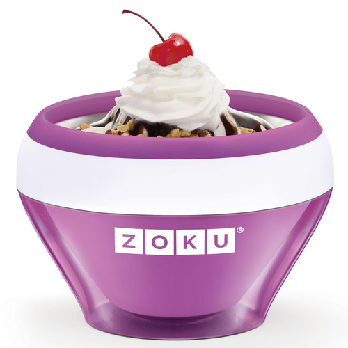 Мороженица ice cream maker фиолетовая