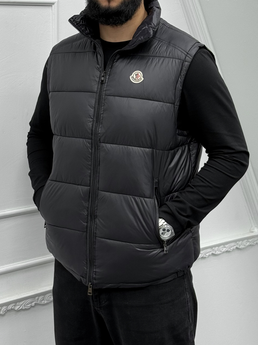 Жилетка MONCLER #2855 (чёрн.)