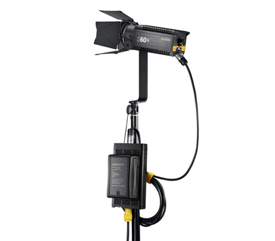 Осветитель Godox S60Bi-K1, светодиодный, фокусируемый, 2800-6500 К, 77 Вт, с аксессуарами