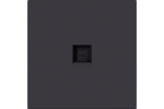Розетка компьютерная RJ-45 независимая 10А черная Альтаир SBE-i11b-S1-RJ