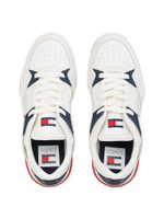 Кожаные кроссовки Tommy Jeans - белый(EM0EM01493)