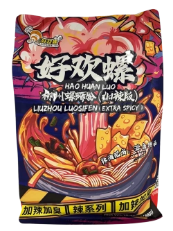 Лапша быстрого приготовления с речными улитками острая
