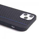Чехол для iPhone 12 Pro Max, карбоновый , 012465 Красный