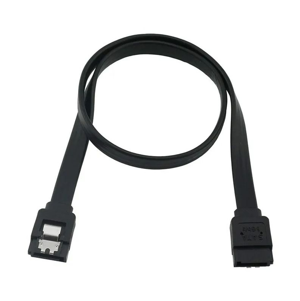 Провод SATA 6Gb 40см (черный) 10шт.