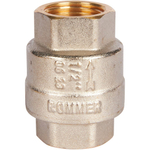 ROMMER Обратный клапан 1/2" пружинный муфтовый с металлическим седлом