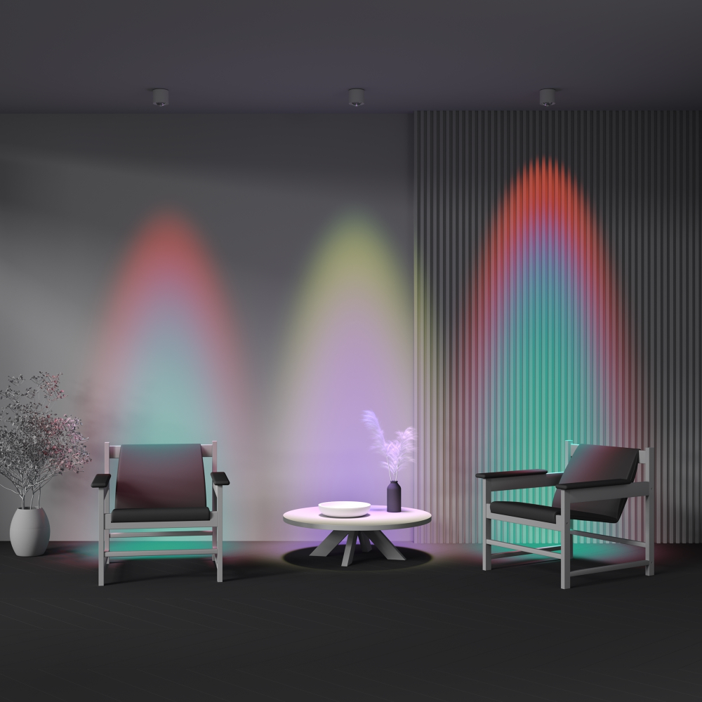 Накладной светодиодный светильник Maytoni Lens C217CL-15W4K-W