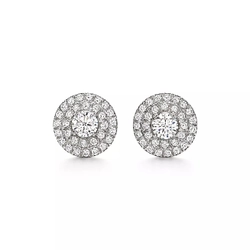 Серьги из платины и бриллиантов 0.6ct, Tiffany💠Soleste , Единственные в наличии