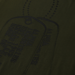Футболка Alpha Industries Alpha Dog Tag Tee Olive (Зеленый)