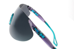 Спортивные очки HILX Domain Shiny Crystal Purple / Black Mirror Lens