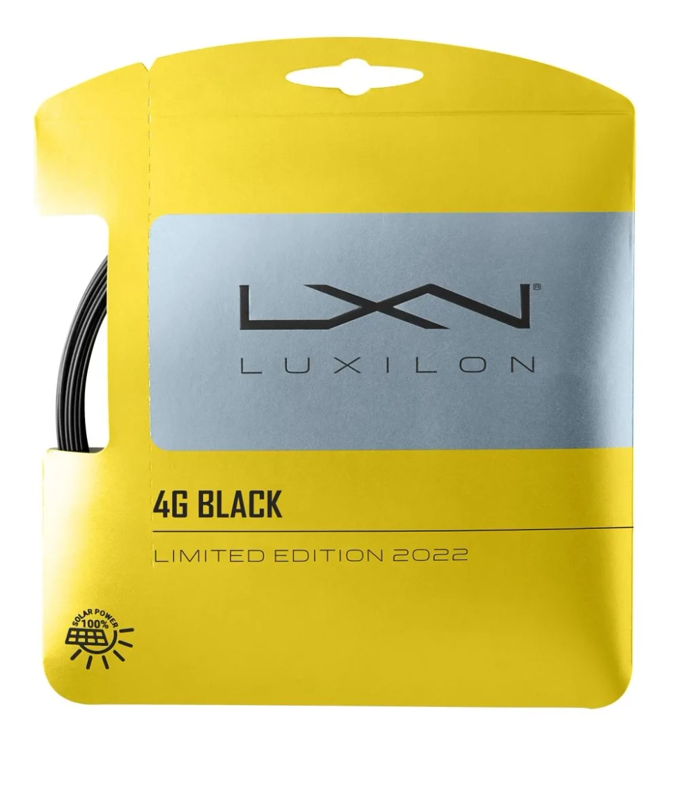 Струны теннисные Luxilon 4G Black 125 (12,2 m)