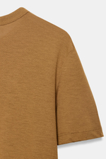 ФУТБОЛКА ИЗ ЛИОЦЕЛЛА С КОРОТКИМИ РУКАВАМИ — ZARA
