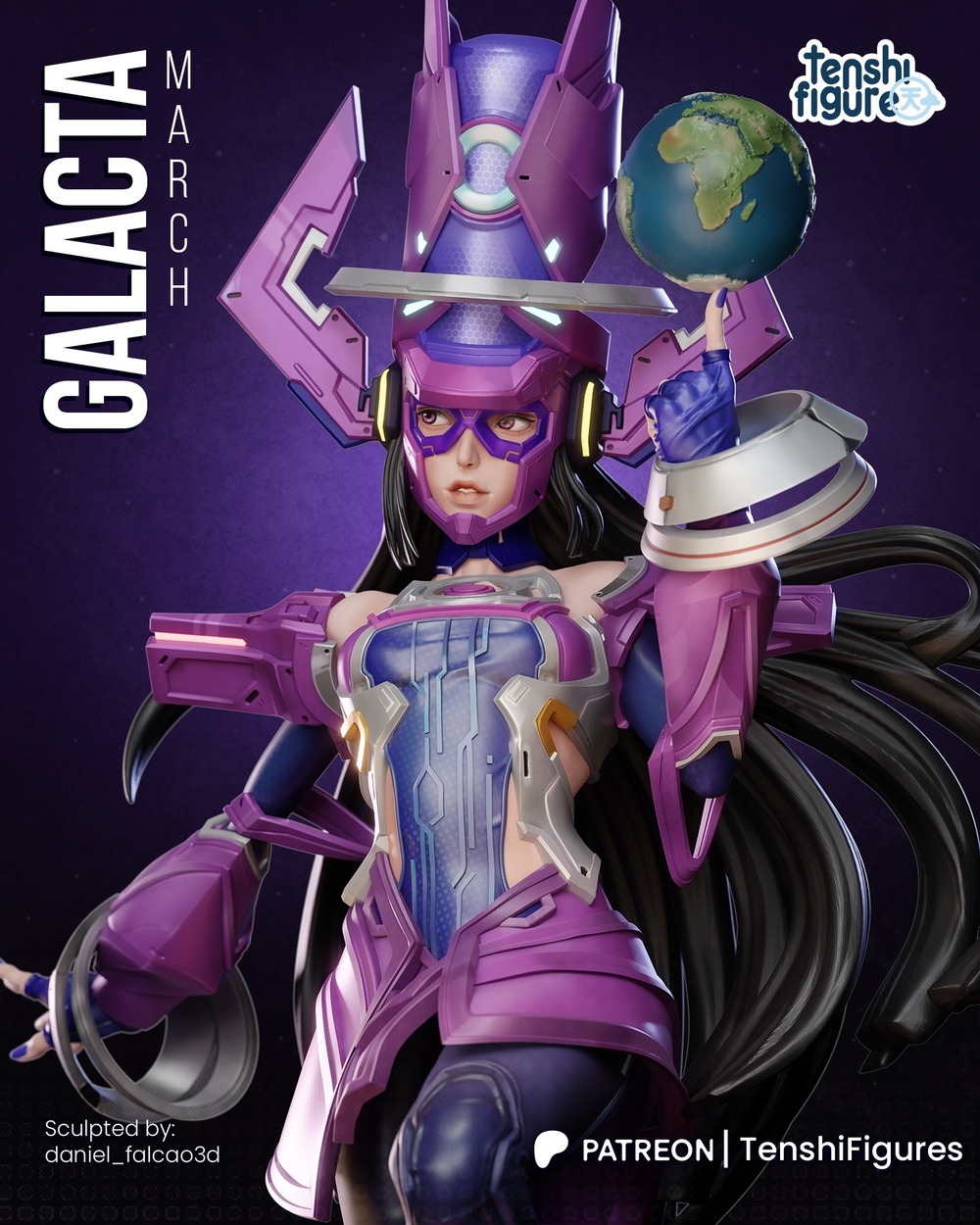 Галакта galacta - marvel rivals Фигурка