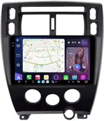 Магнитола для Hyundai Tucson 1 2004-2009 (рамка черная) - FarCar S500-TS20 монитор 10.36" 2K QLED на Android 14, Быстрейшая, CarPlay, 4G SIM-слот