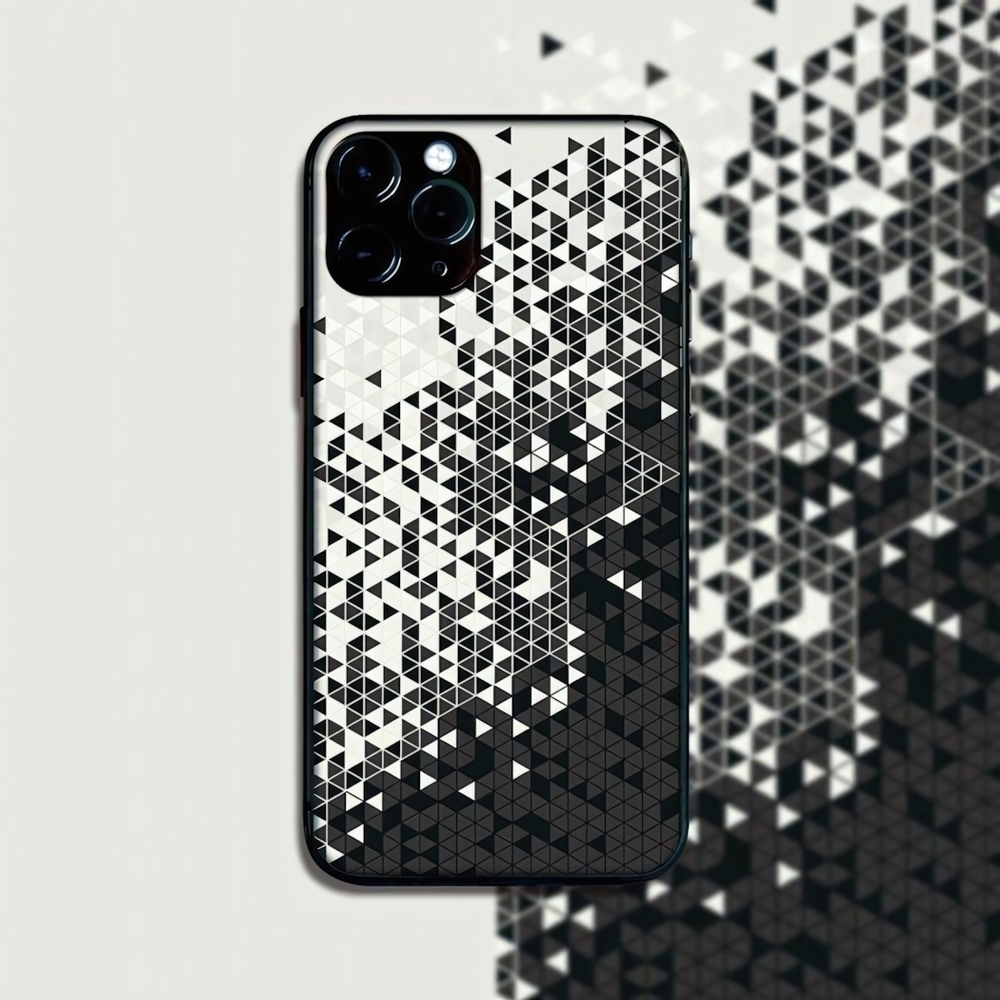 Чехол ТПУ Florme Геометрия для iPhone 12 Mini, 011756