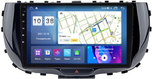 Магнитола для KIA Soul 3 2019+ - Parafar PF527LUX1UHD на Android 13, Быстрая, QLED, CarPlay, 4G SIM-слот