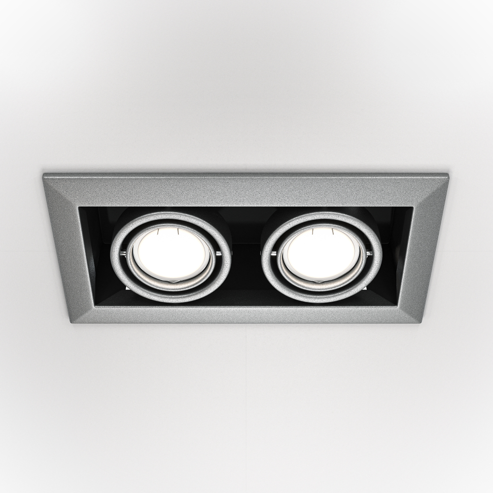 Встраиваемый светильник Maytoni Metal Modern DL008-2-02-S