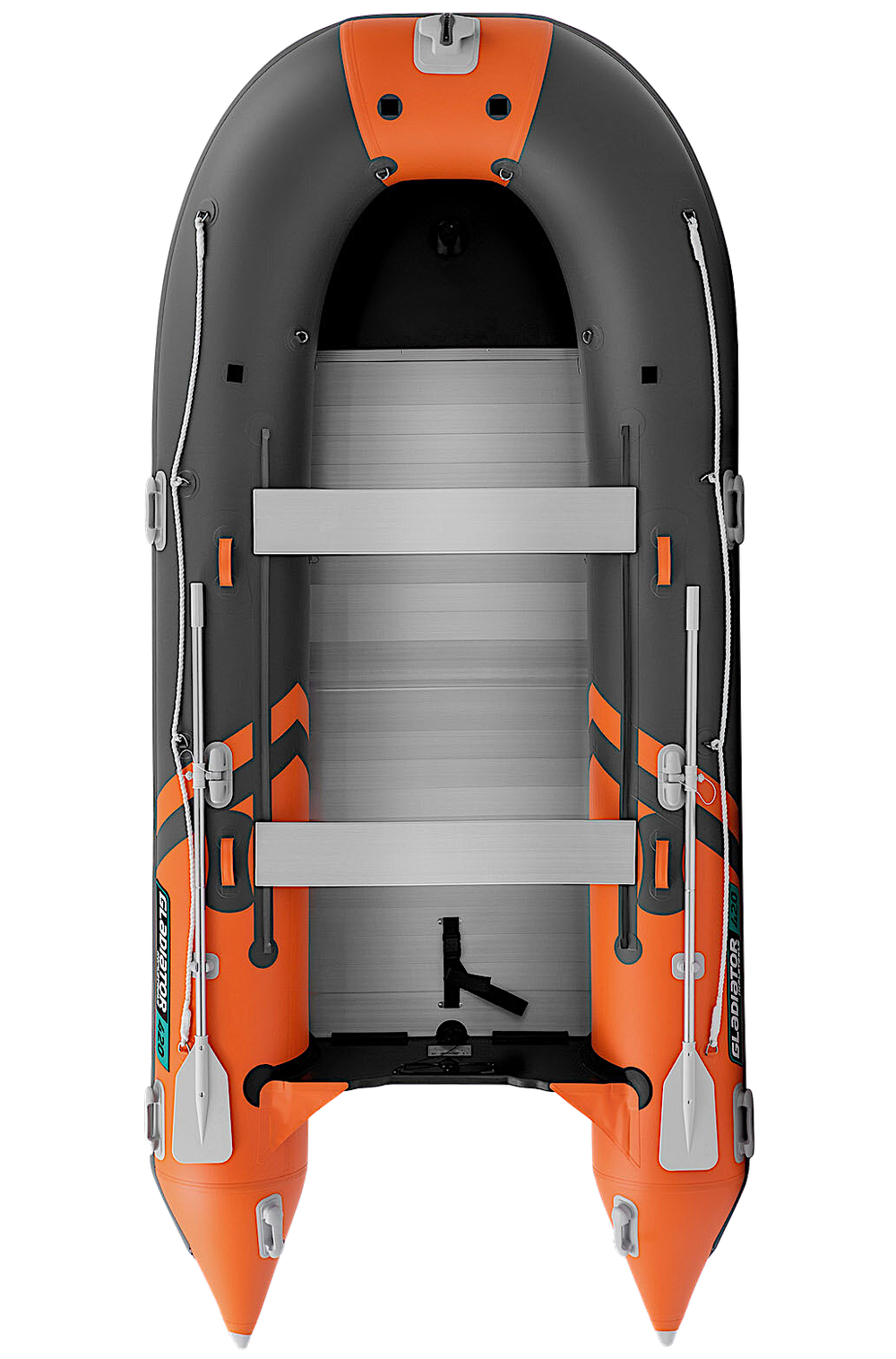 Лодка ПВХ Gladiator Active C420AL с алюминиевым полом -
