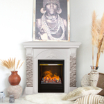 Каминокомплект Real Flame Athena Corner GR с очагом 3D Olympic (угловой)