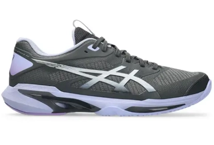 Теннисные кроссовки Asics Solution Speed FF 4 Night Energy - graphite grey/pure silver