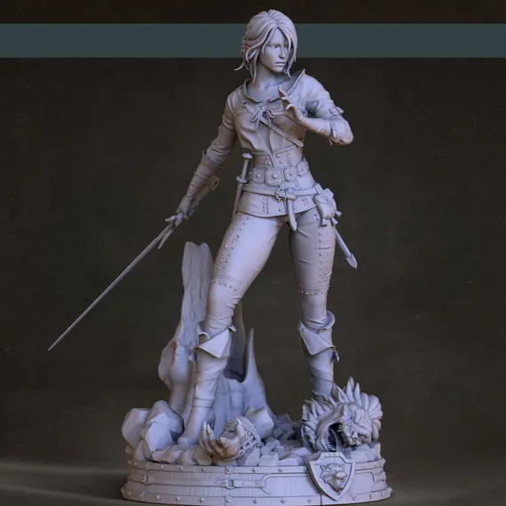 Ciri topless ver. - The Witcher