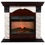 Каминокомплект Real Flame Dublin Lux AO с очагом Irvine 24
