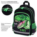 Рюкзак ПИФАГОР SCHOOL, 1 отделение, 3 кармана, "Dino roar", 38x28х14 см, 272080