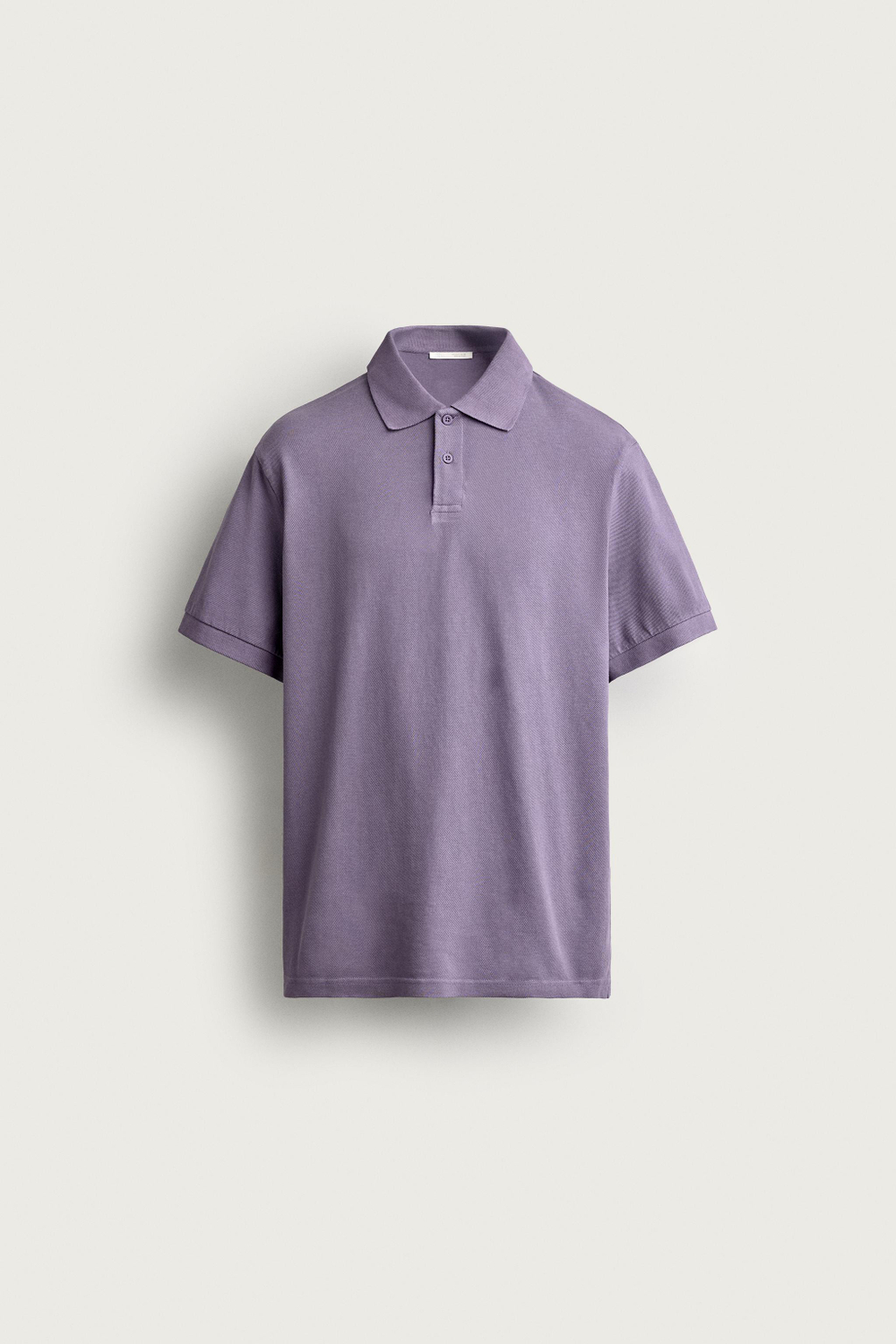 ПОЛО REGULAR FIT ИЗ ТКАНИ ПИКЕ С ЭФФЕКТОМ СТИРКИ — ZARA