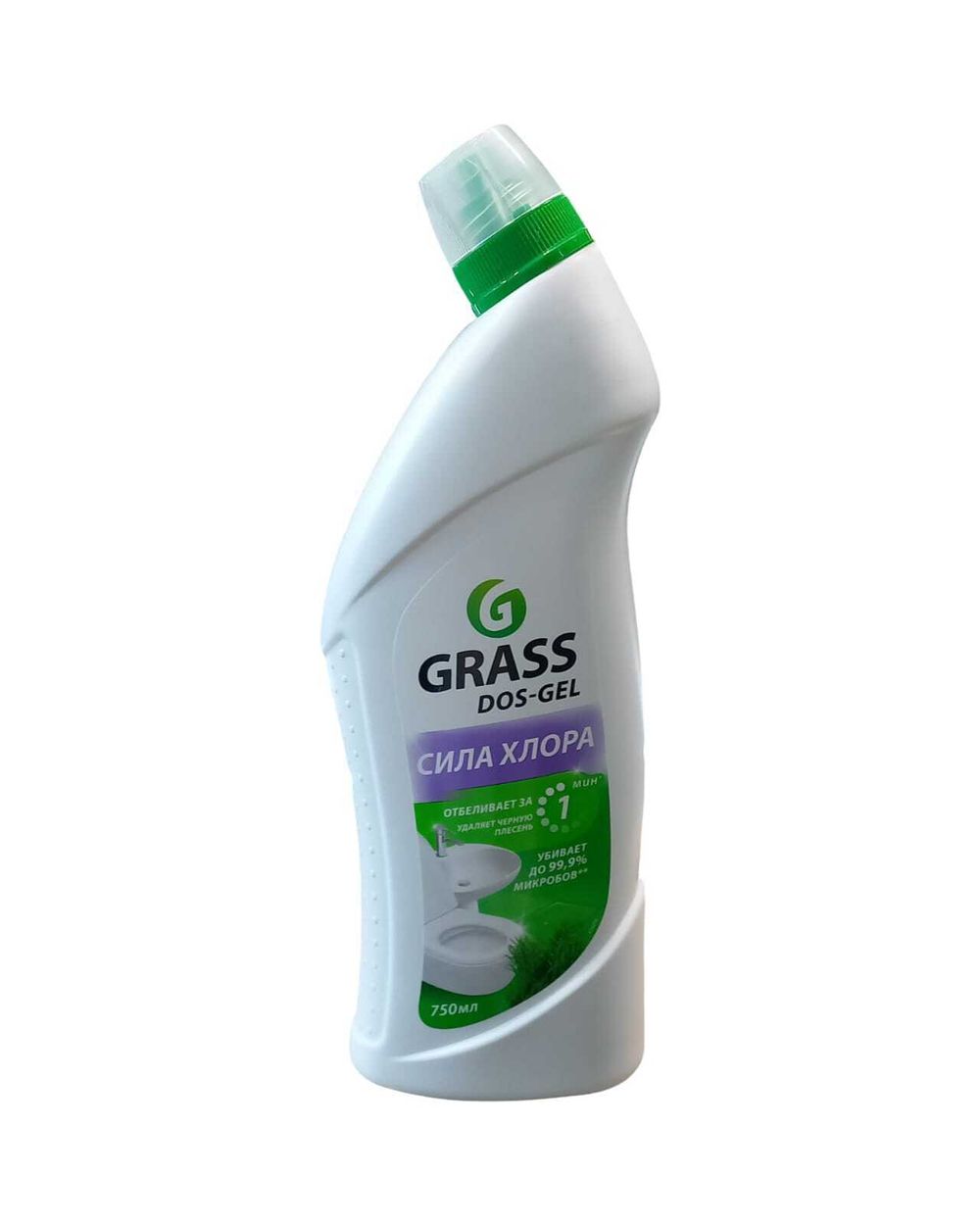 Чистящее средство "DOS-GEL" GRASS защита и блеск 750мл