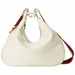 Большая сумка через плечо Gucci Attache белый