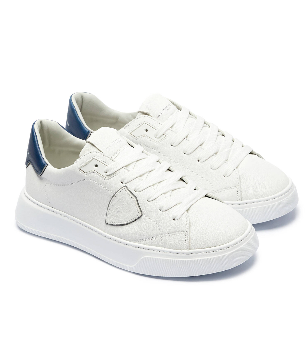Кожаные кроссовки храм Philippe Model - белый(BTLU)