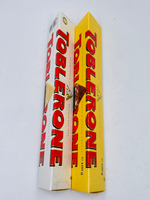 Шоколад Toblerone с медово-миндальной нугой набор из 2-х видов (белый и молочный), 2 шт.х100 г (Швейцария)
