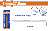 Макетный нож 145 мм (40/240) WADFOW WSK1061