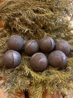 Чугунные ядра для банной печи