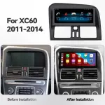 Магнитола для Volvo XC60 2008-2017 (взамен 5" или 7") - Kuberg JT-V8003-8128 на Android 10, Быстрая, CarPlay