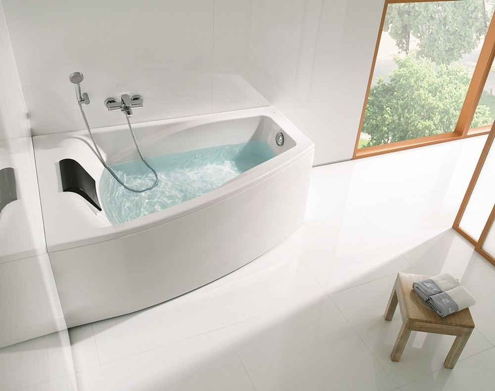 Акриловая ванна Roca Hall Angular (Рока Хал Ангулар) 150х100 L, ZRU9302864