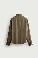 РУБАШКА СВОБОДНОГО КРОЯ ИЗ СТРУЯЩЕЙСЯ ТКАНИ — ZARA