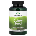 Swanson Vitamins, семена сельдерея, 500 мг, 180 капсул