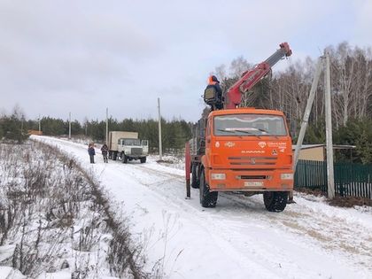 В Южной части «Усадьбы Романово» проведены работы по очередному техприсоединению к электросетям