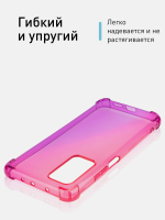 Чехол ROSCO для Xiaomi Mi 10T;Xiaomi Mi 10T Pro оптом (арт. XM-MI10T-HARD-TPU-PINK-PURPLE)