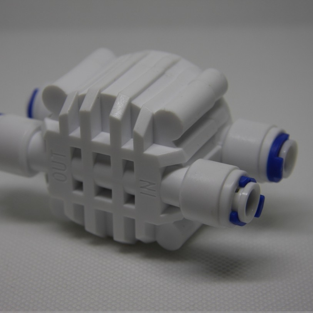 Четырёхходовой клапан Трубка 1/4" QT-29