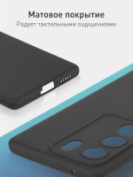 Чехол ROSCO для Vivo V29 5G (арт.VV-V29-COLOURFUL-BLACK )