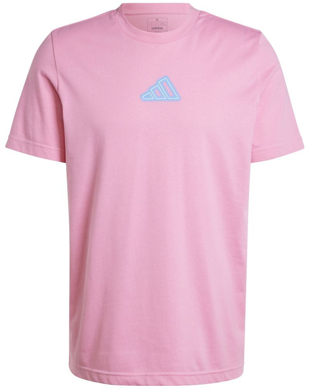 Мужская теннисная футболка Adidas Graphic Play Tennis T-Shirt - bliss pink