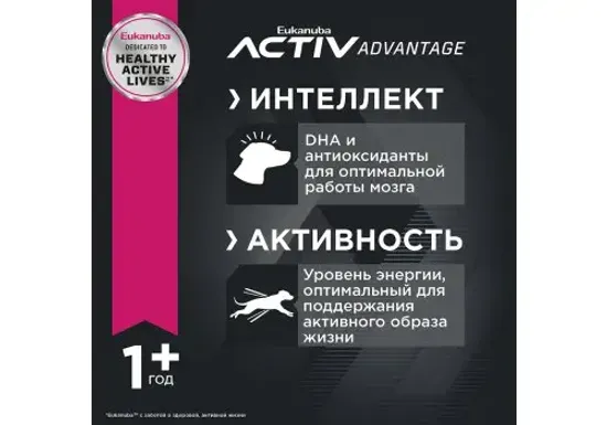 Eukanuba ADULT TOY BREED корм для взрослых собак миниатюрных пород весом до 3 кг