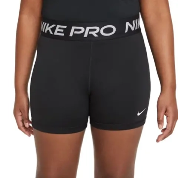 Шорты для девочки теннисные Nike Kids One Dri-Fit 3in Extended Size - black/white