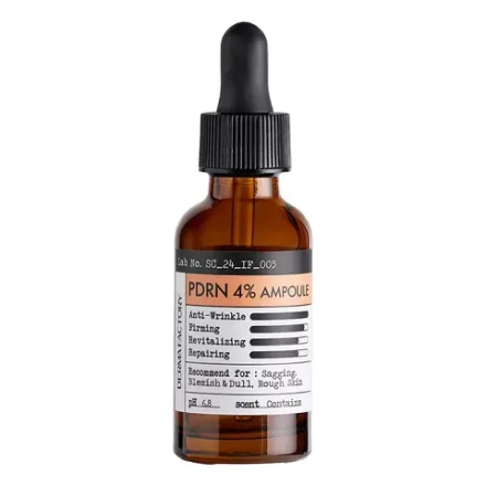 Сыворотка омолаживающая с PDRN Derma Factory PDRN 4% ampoule, 30 мл
