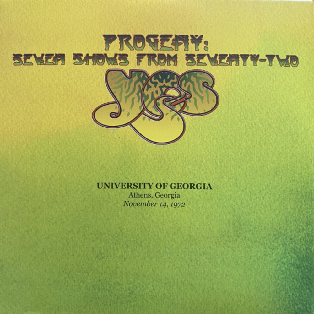 Yes / Progeny: Seven Shows From Seventy-Two (14CD)