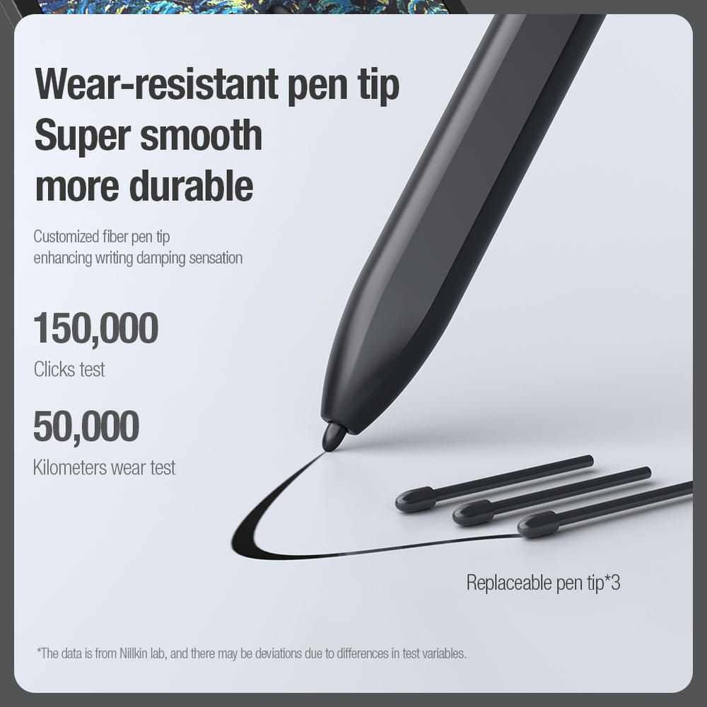 Стилус от Nillkin серии iSketch S3 Stylus черного цвета для планшетов Samsung