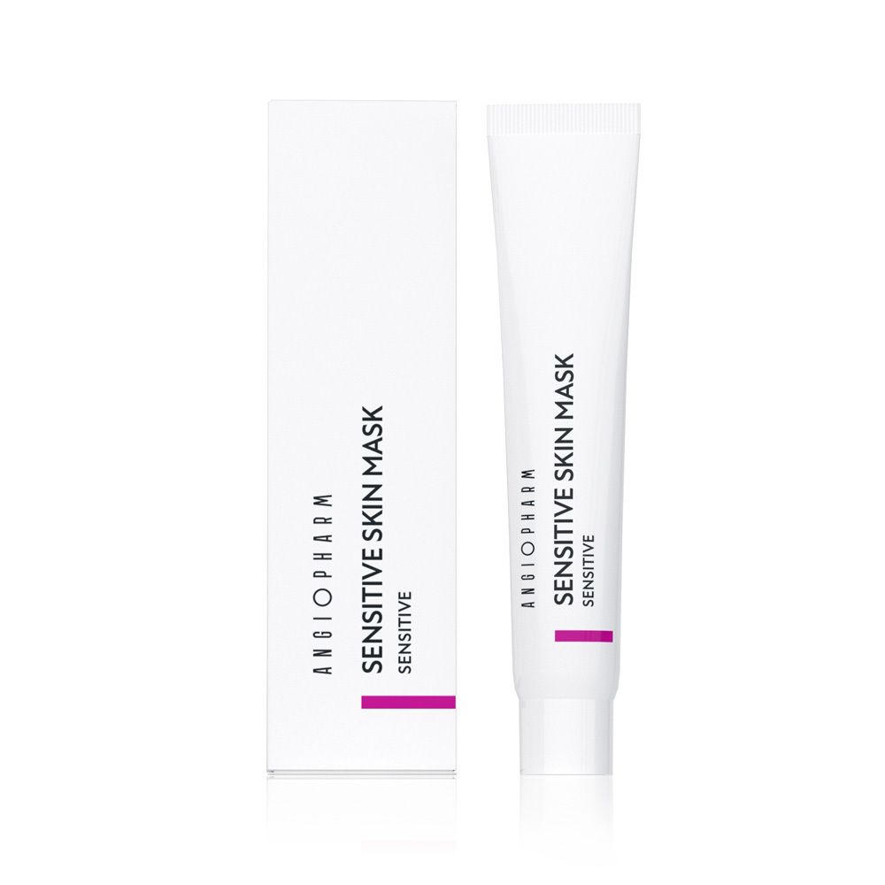 Восстанавливающая маска для чувствительной кожи ANGIOPHARM Sensitive Skin Mask 7мл