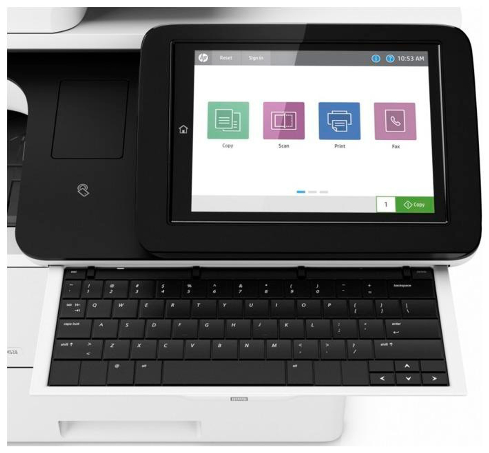МФУ HP LaserJet Enterprise MFP M528dn, A4, 45 стр./мин, Ethernet
