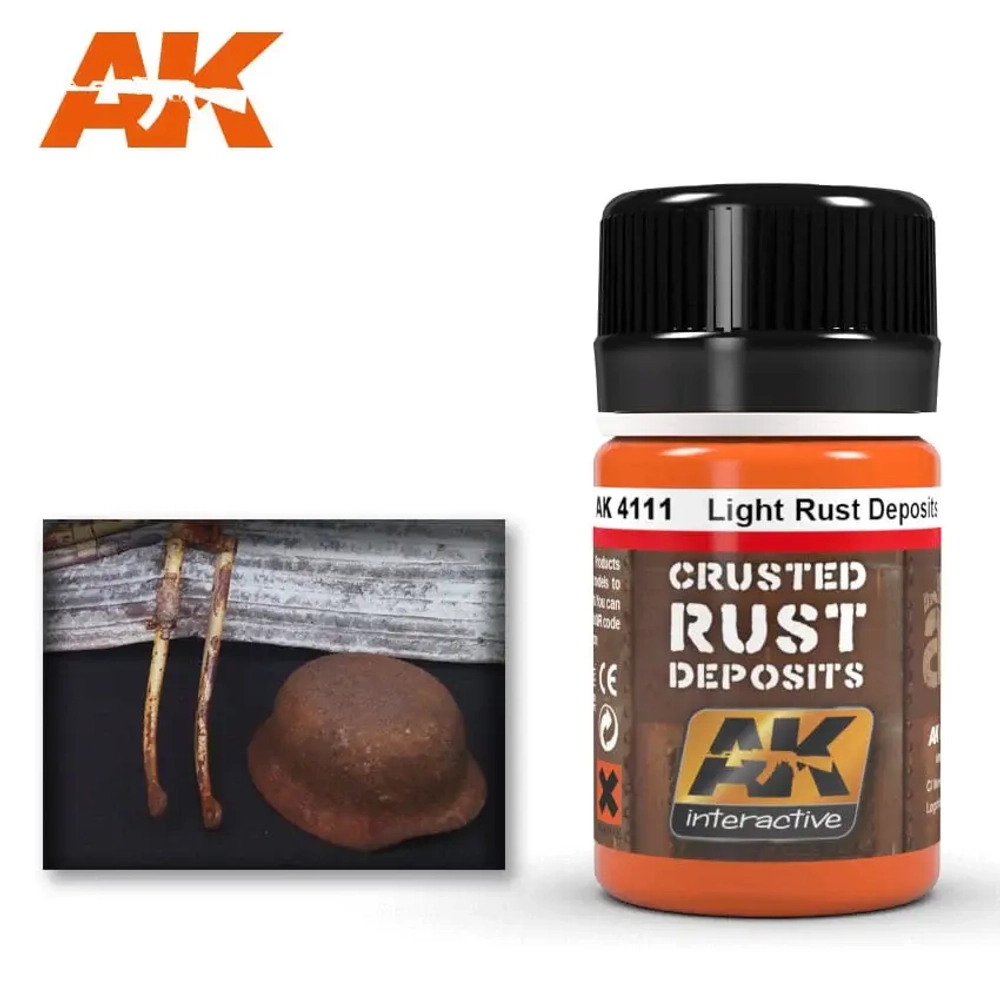 Набор красок AK Interactive Crusted Rust Deposits
